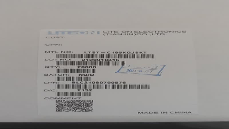 供应LITEON LTST-C195KGJSKT-F贴片二极管