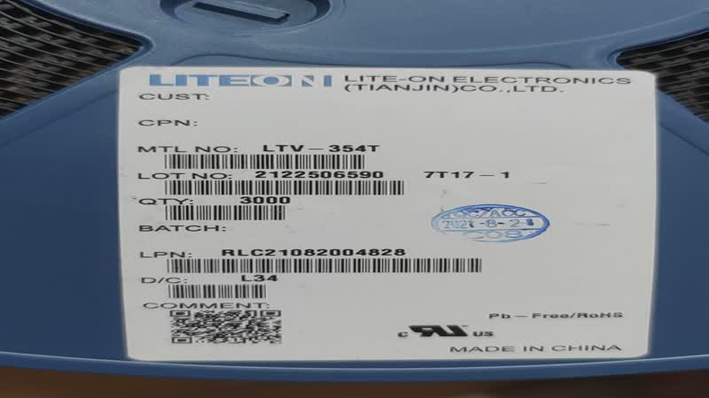 现货供应LITEON LTV-340P-TA1-H贴片光耦