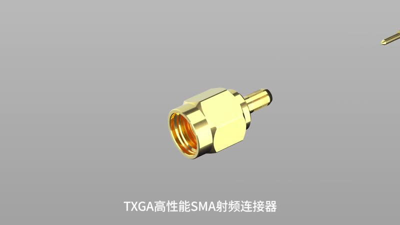 SMA 射频连接器F00SMA-P50P0SSP-01